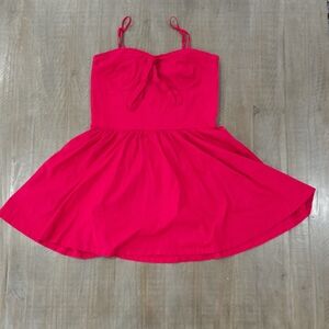 Material Girl Stylish Red Mini Dress #0111